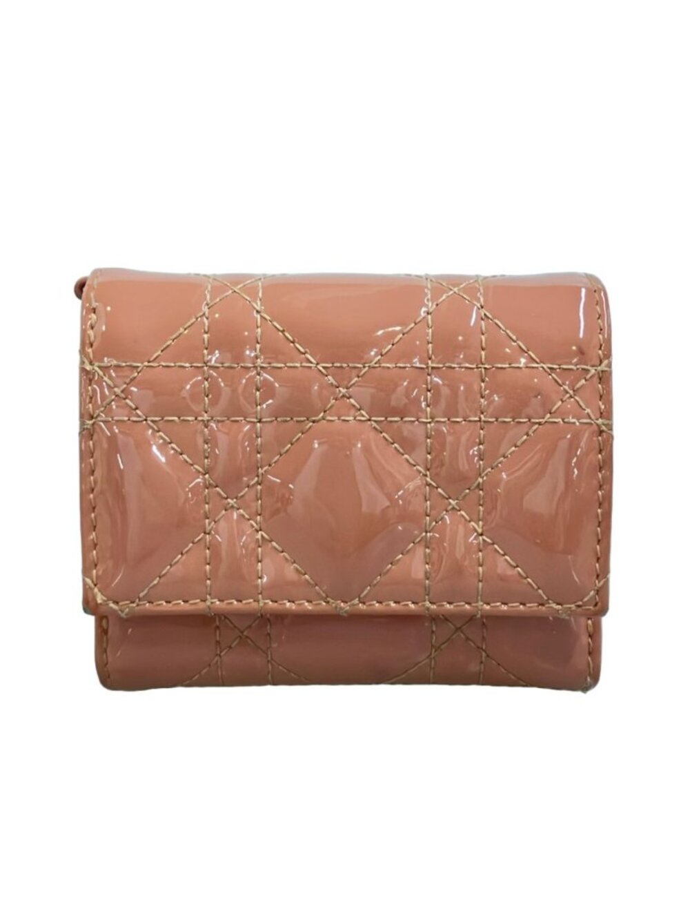 Dior Trifold Wallet Pink